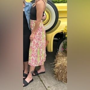 Anthropologie mid length skirt-Maeve